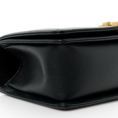 Chanel Caviar Quilted Medium Boy Flap Black 10 of 13