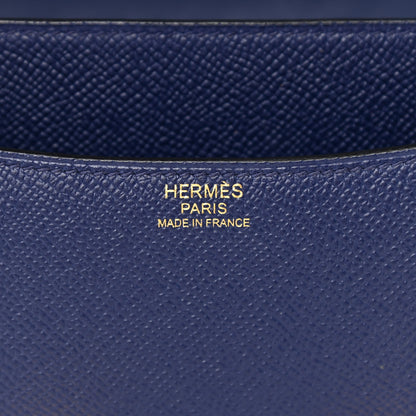 Hermes Epsom Constance 24 Bleu Saphir 6 of 11