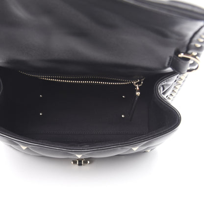 Valentino Garavani Nappa Medium Candystud Top Handle Bag Black 6 of 10