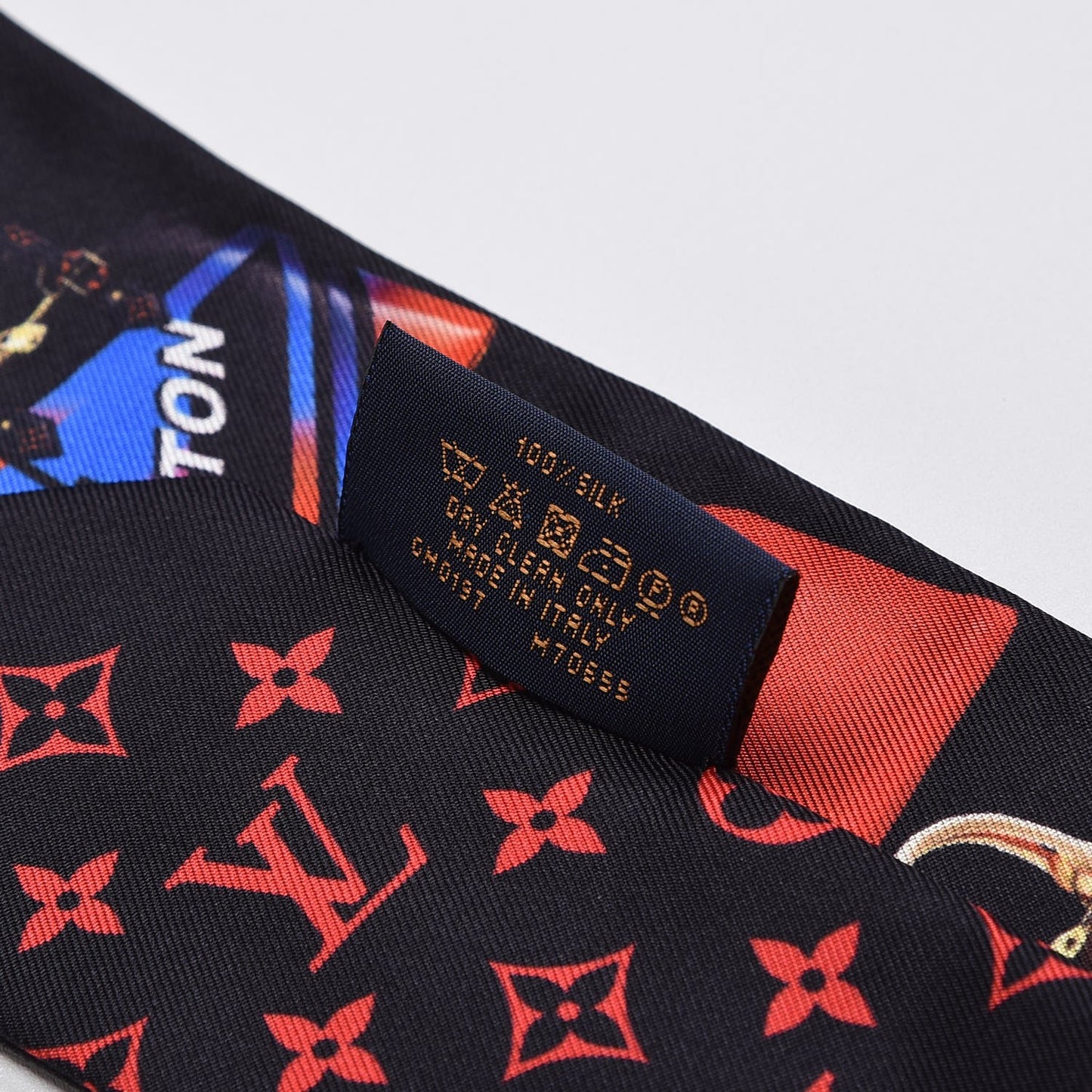 Silk Monogram Tribute To Alma BB Bandeau Black
