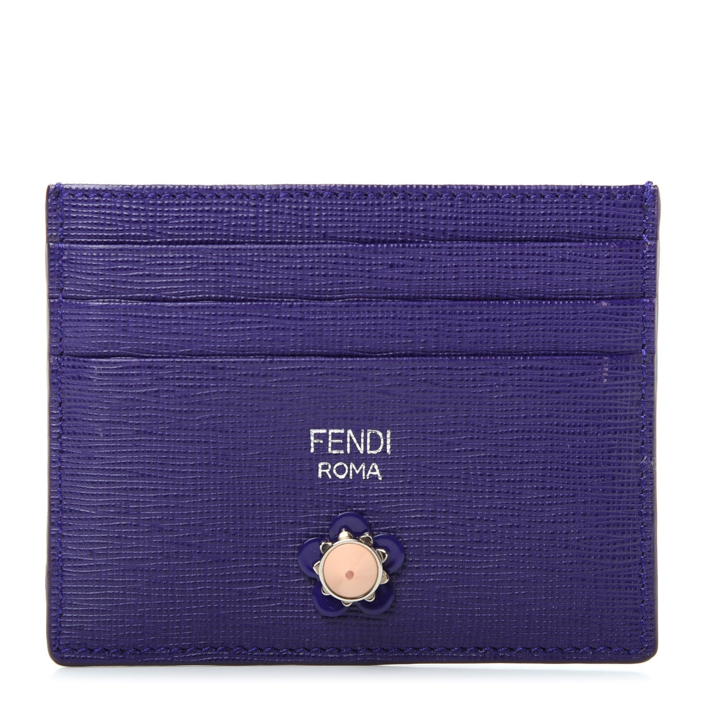 Vitello Elite Flowerland Card Holder Purple Rain Multicolor