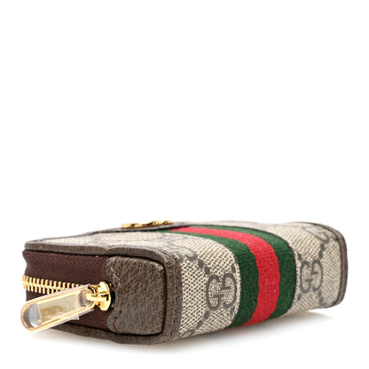 Gucci GG Supreme Monogram Web Ophidia Playing Card Case Beige New Acero 5 of 9