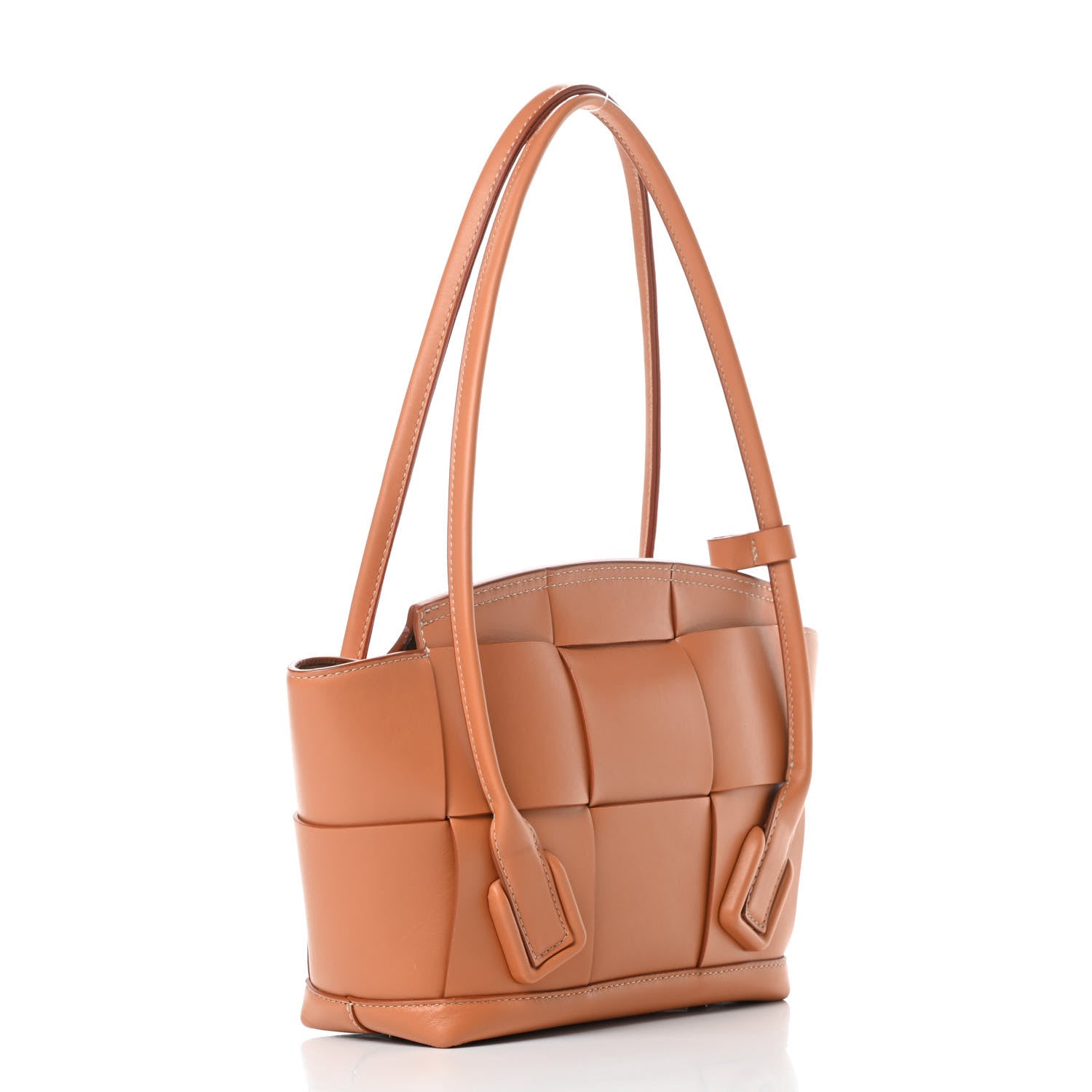 Bottega Veneta French Calfskin Maxi Intrecciato Arco 33 Wood 3 of 9