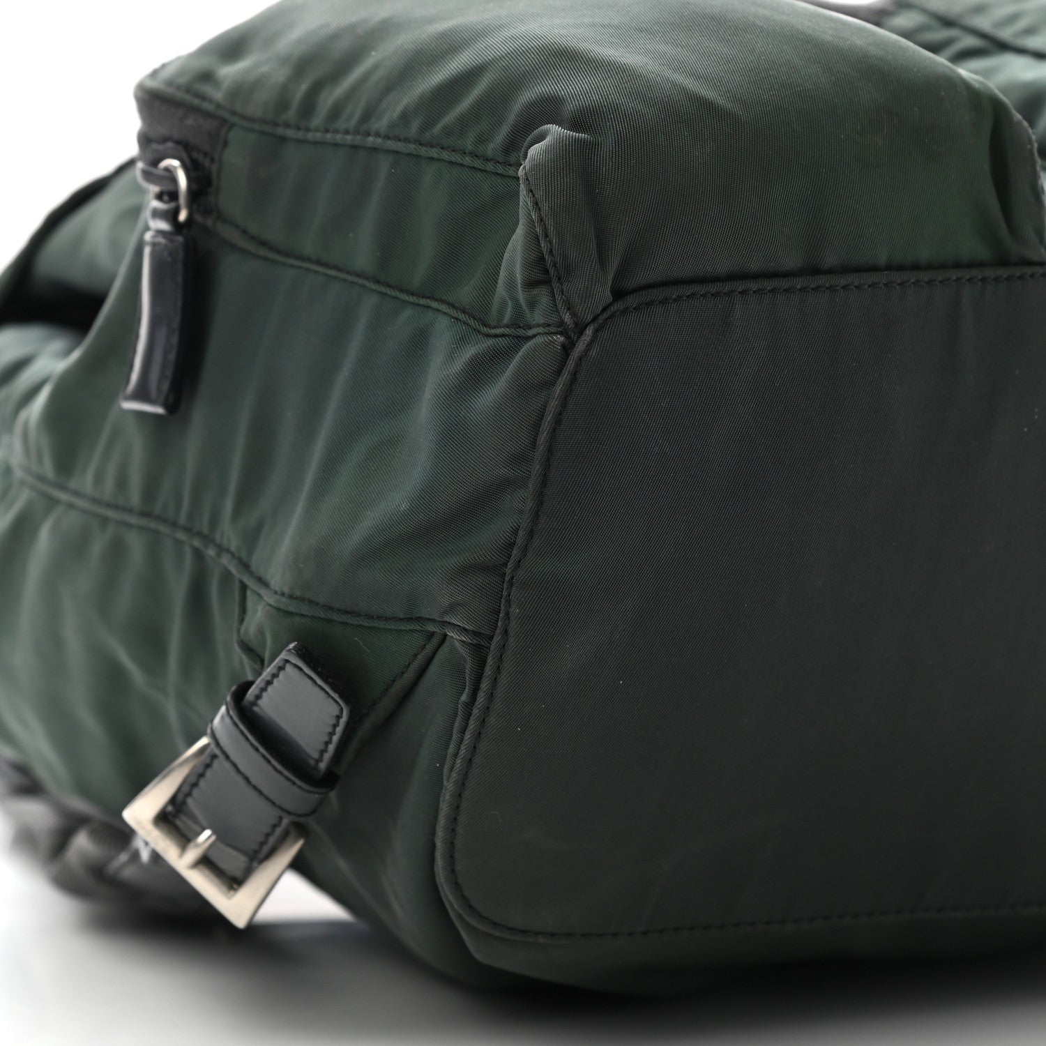 Prada Nylon Vela Small Backpack Green 6 of 14