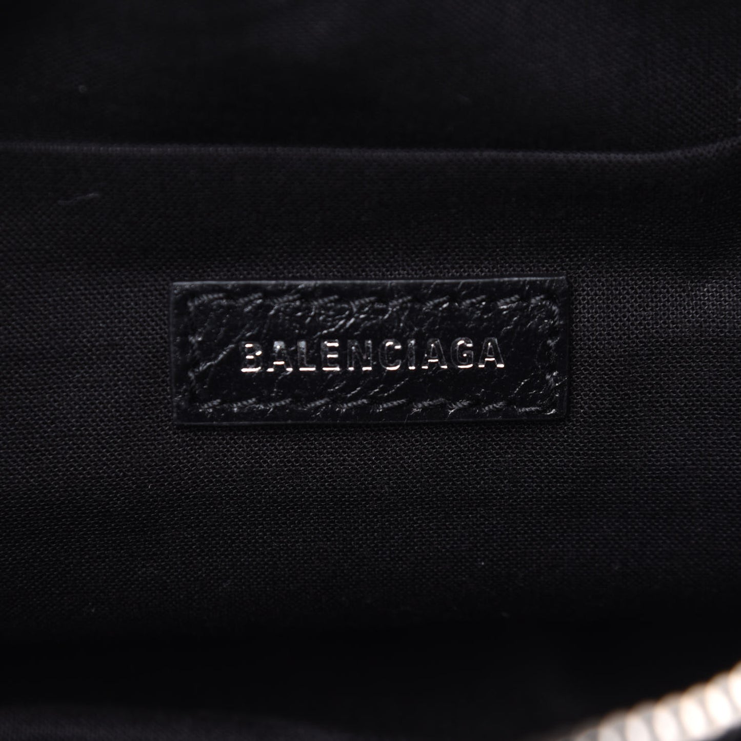 Lambskin Classic Hardware Neo Lift Hip Bag Black