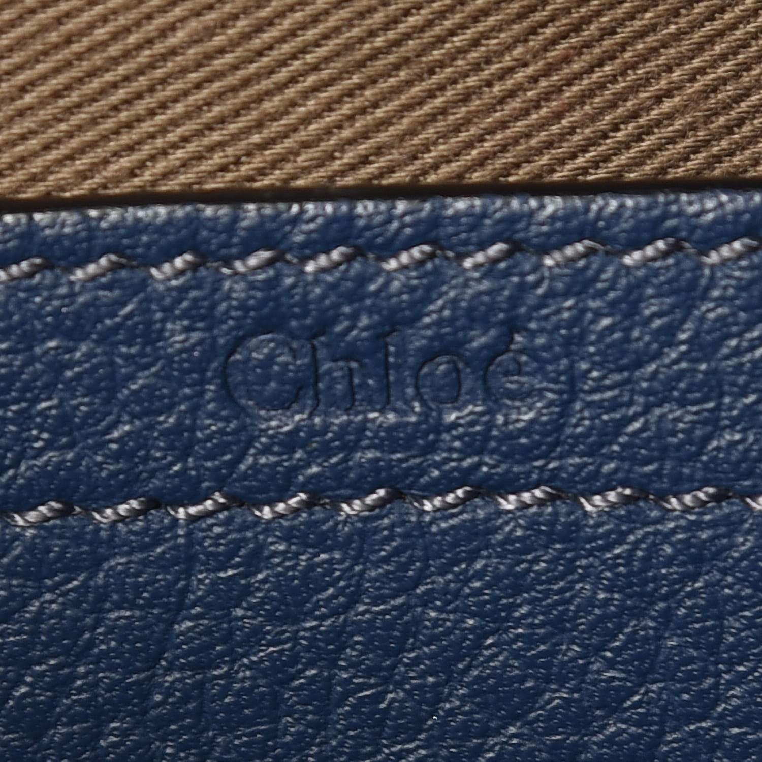 Chloe Calfskin Medium Marcie Round Crossbody Bag Royal Navy 9 of 10