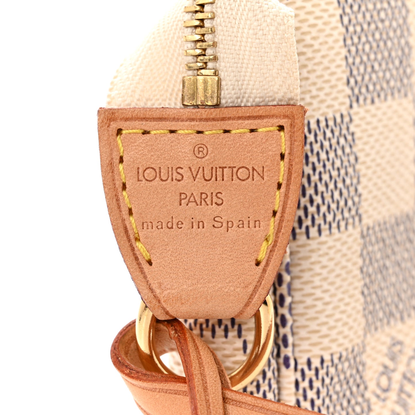 LOUIS VUITTON Damier Azur Pochette Accessories