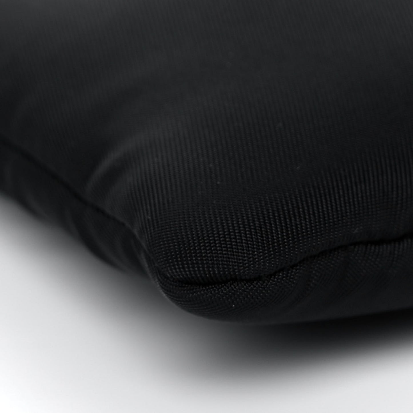 Tessuto Re-Nylon Double Pouch Black