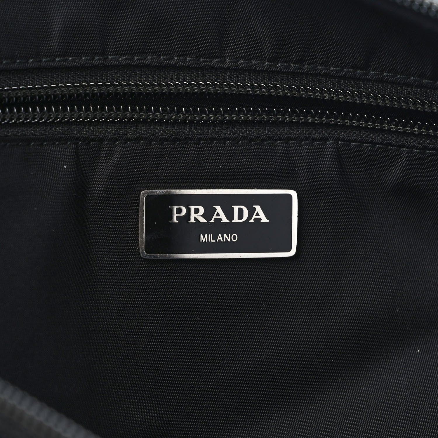 Prada Tessuto Nylon Montagna Belt Bag Blue 6 of 8