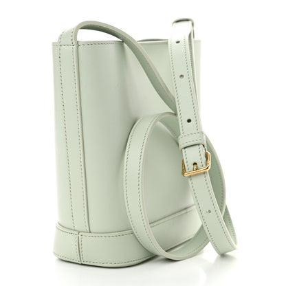Celine Smooth Calfskin Mini Cuir Triomphe Bucket Bag Jade 3 of 12