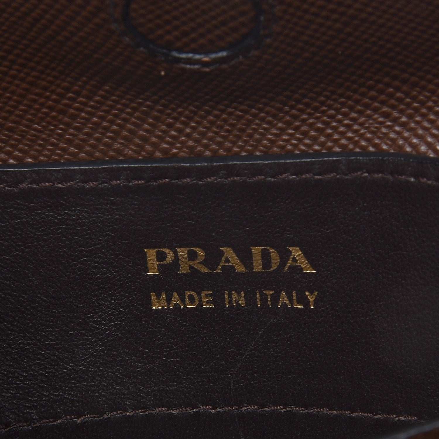 Prada Saffiano Cuir Large Double Bag Cacao 7 of 9