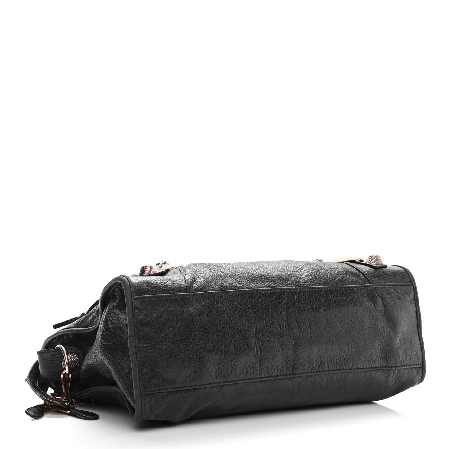Agneau Giant 21 Rose Gold Hardware City Black