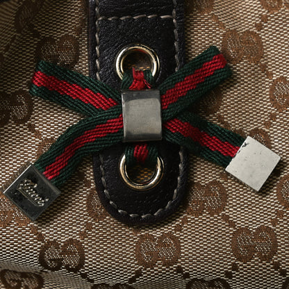 Gucci Monogram Medium Princy Tote Dark Brown 15 of 15