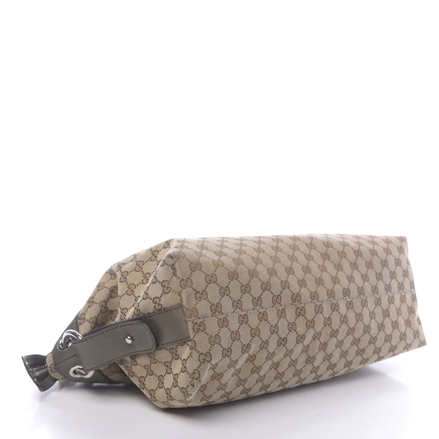 Monogram Bamboo Bar Medium Tote Olive