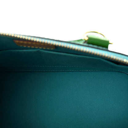 Louis Vuitton Vernis Alma PM Blue Lagon 5 of 9