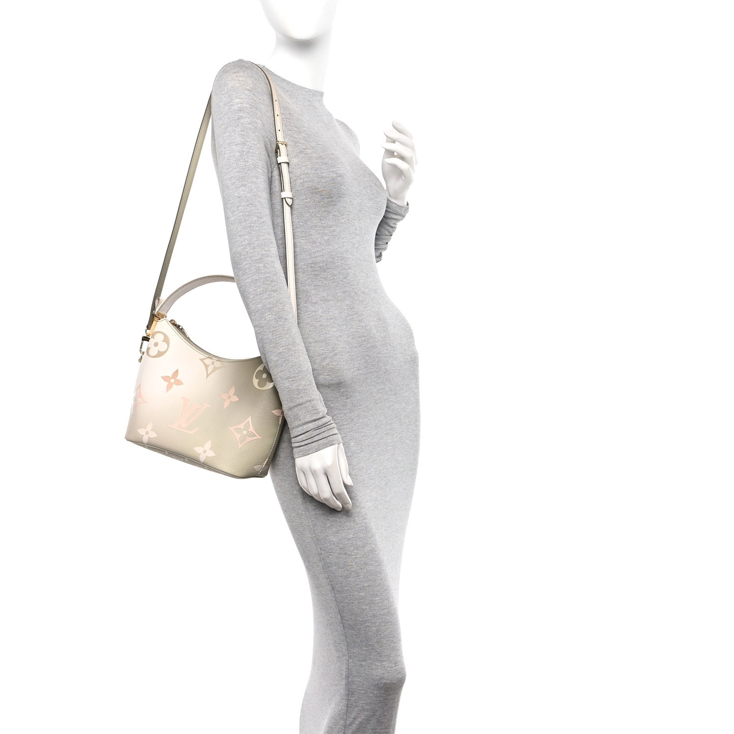 Monogram Giant Spring In The City Marshmallow Hobo Sunset Kaki