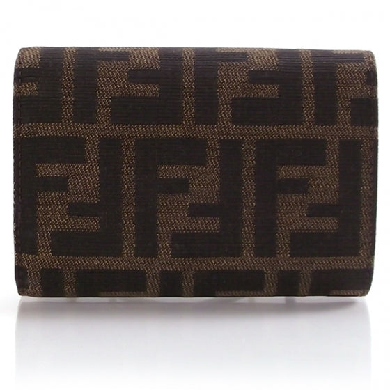 Fendi Zucca Wallet Black 2 of 7