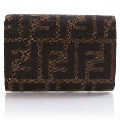 Fendi Zucca Wallet Black 2 of 7