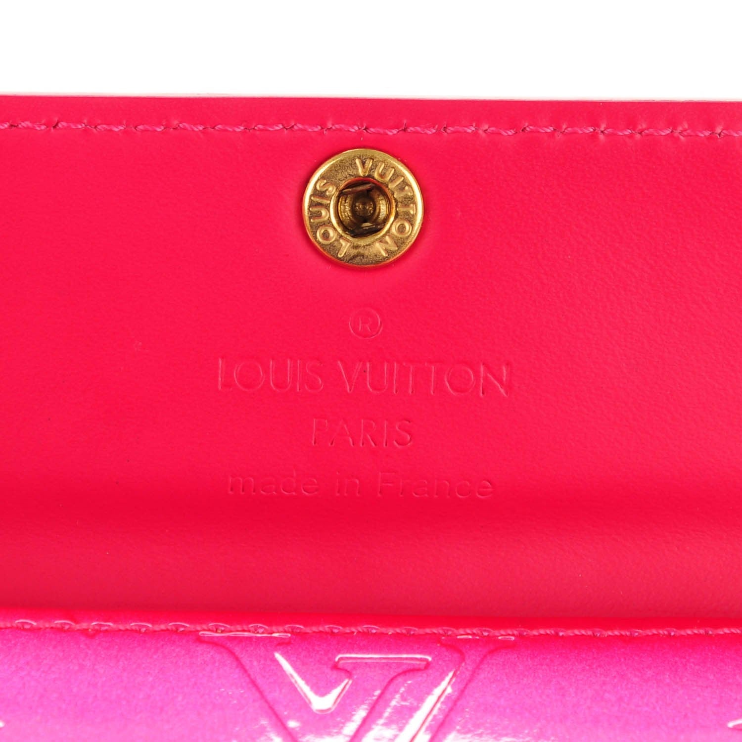 Louis Vuitton Vernis Ludlow Wallet Rose Pop 5 of 6