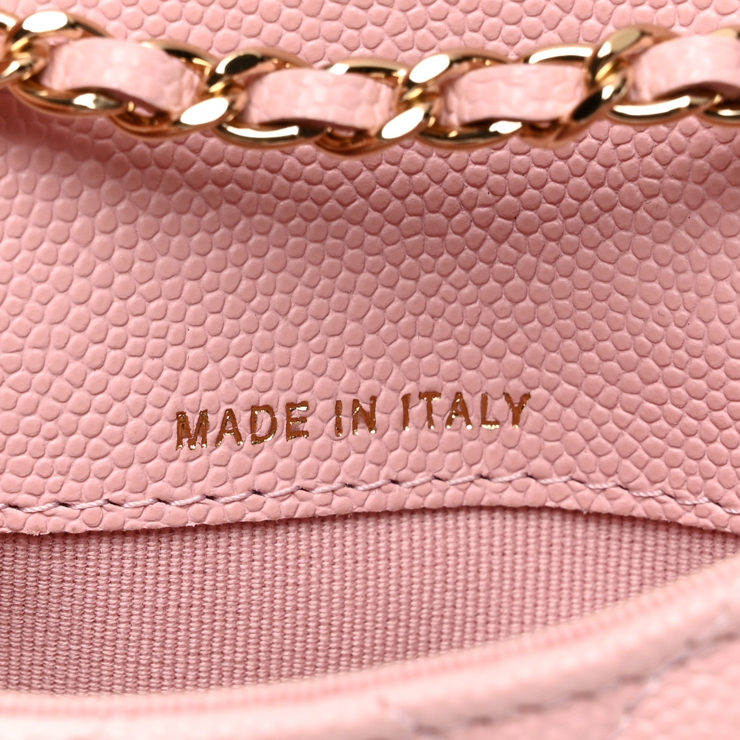 Chanel Caviar Quilted Mini Chain Belt Bag Light Pink 6 of 8