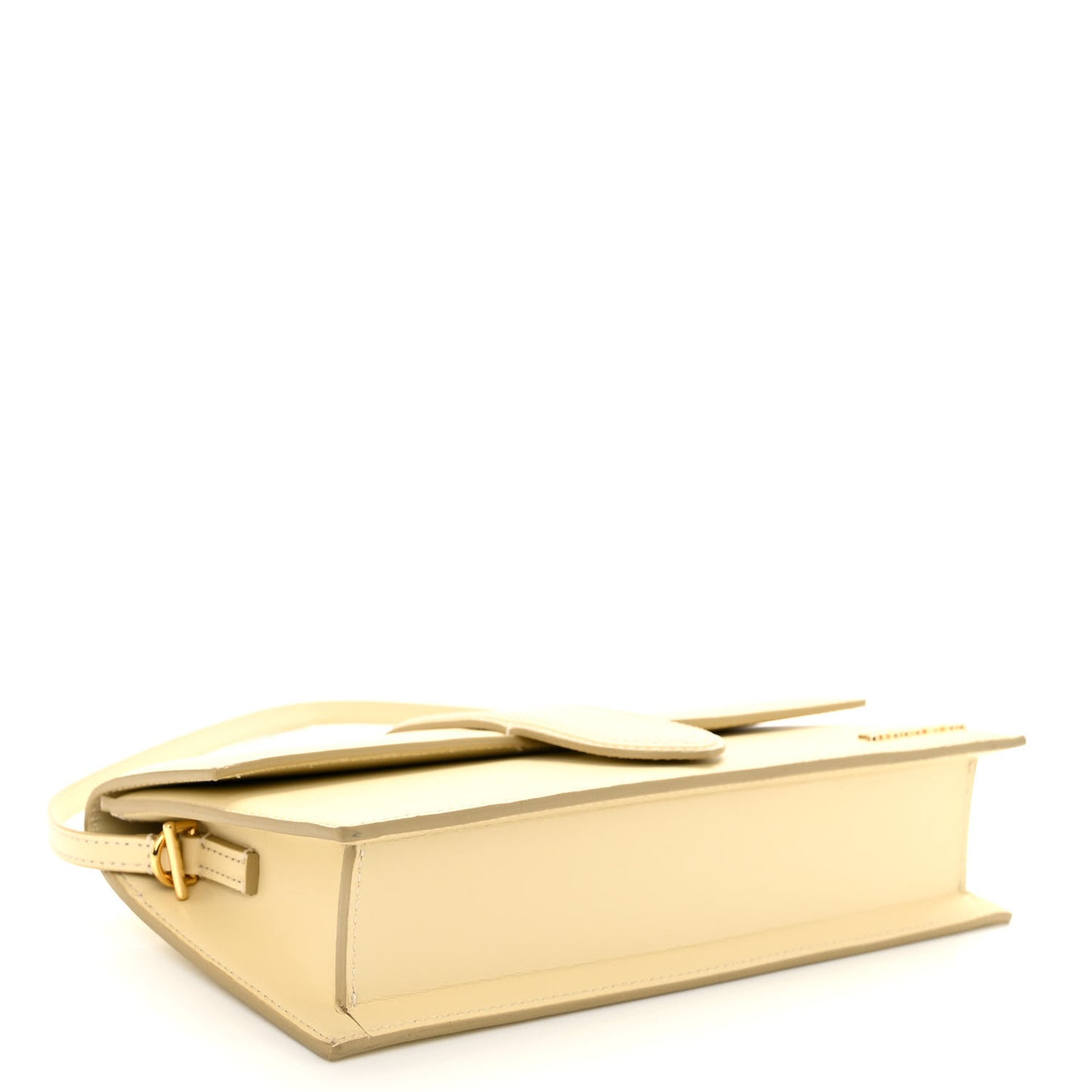 Smooth Calfskin Le Bambino Long Ivory