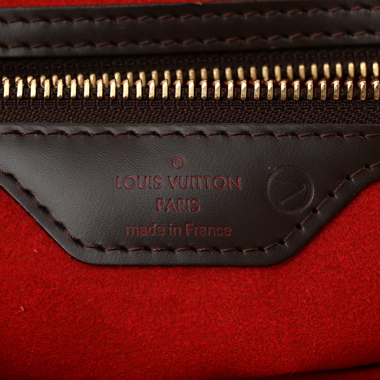 Louis Vuitton Damier Ebene Bergamo MM 6 of 10