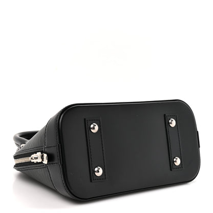 Louis Vuitton Epi Alma BB Black 3 of 8