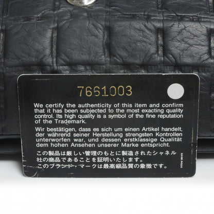 Chanel Lambskin Square Quilted Clutch Black 9 of 9