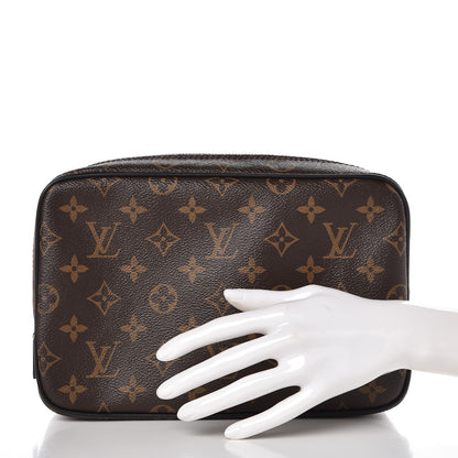 Louis Vuitton Monogram Macassar Toilet Pouch GM 2 of 7