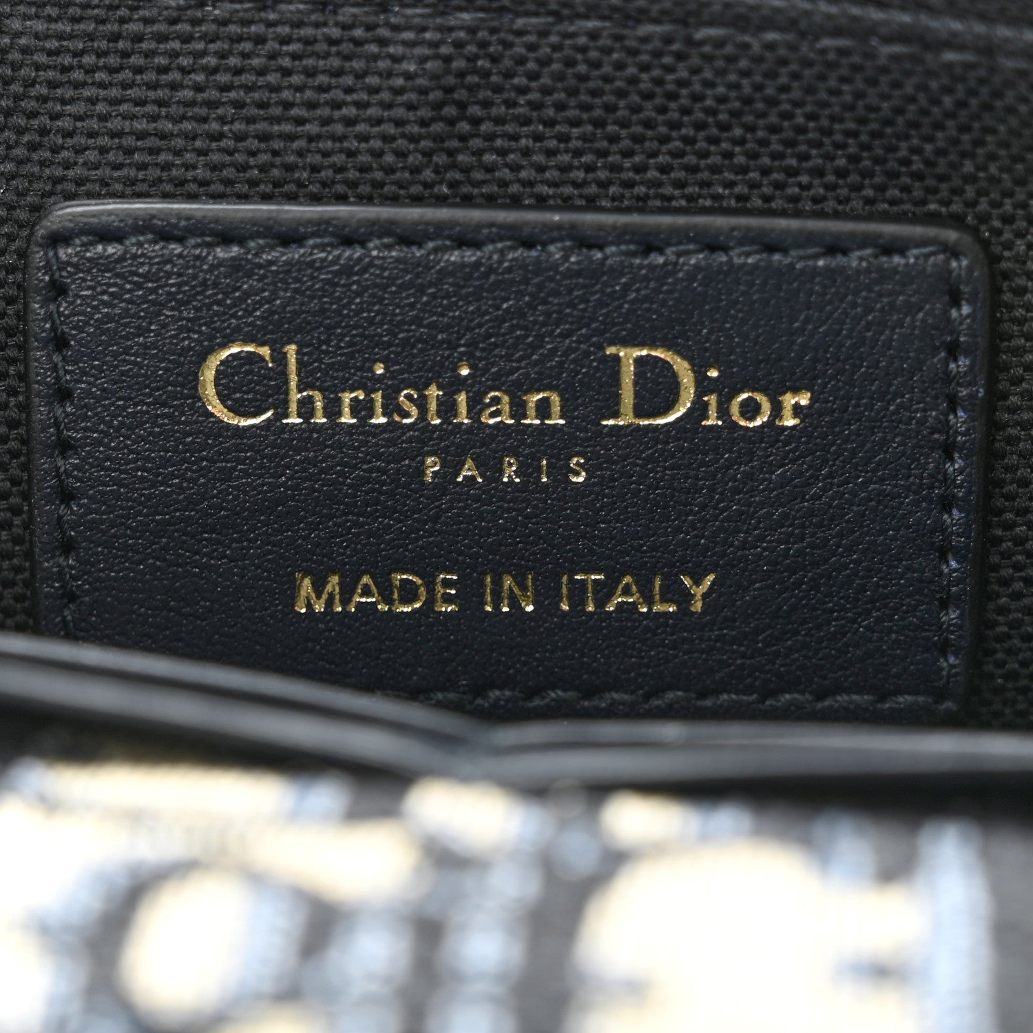 Christian Dior Oblique 30 Montaigne 2-In-1 Pouch Blue 6 of 11