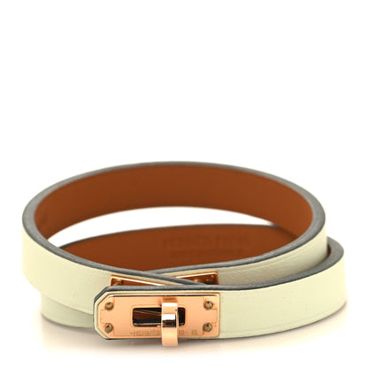 Hermes Swift Kelly Double Tour Bracelet T2 Vert Fizz 1 of 6