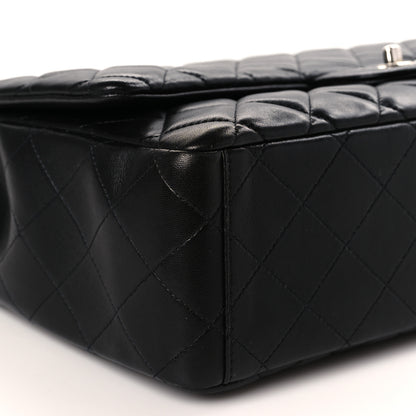 Chanel Lambskin Quilted Maxi Single Flap Black 8 of 10