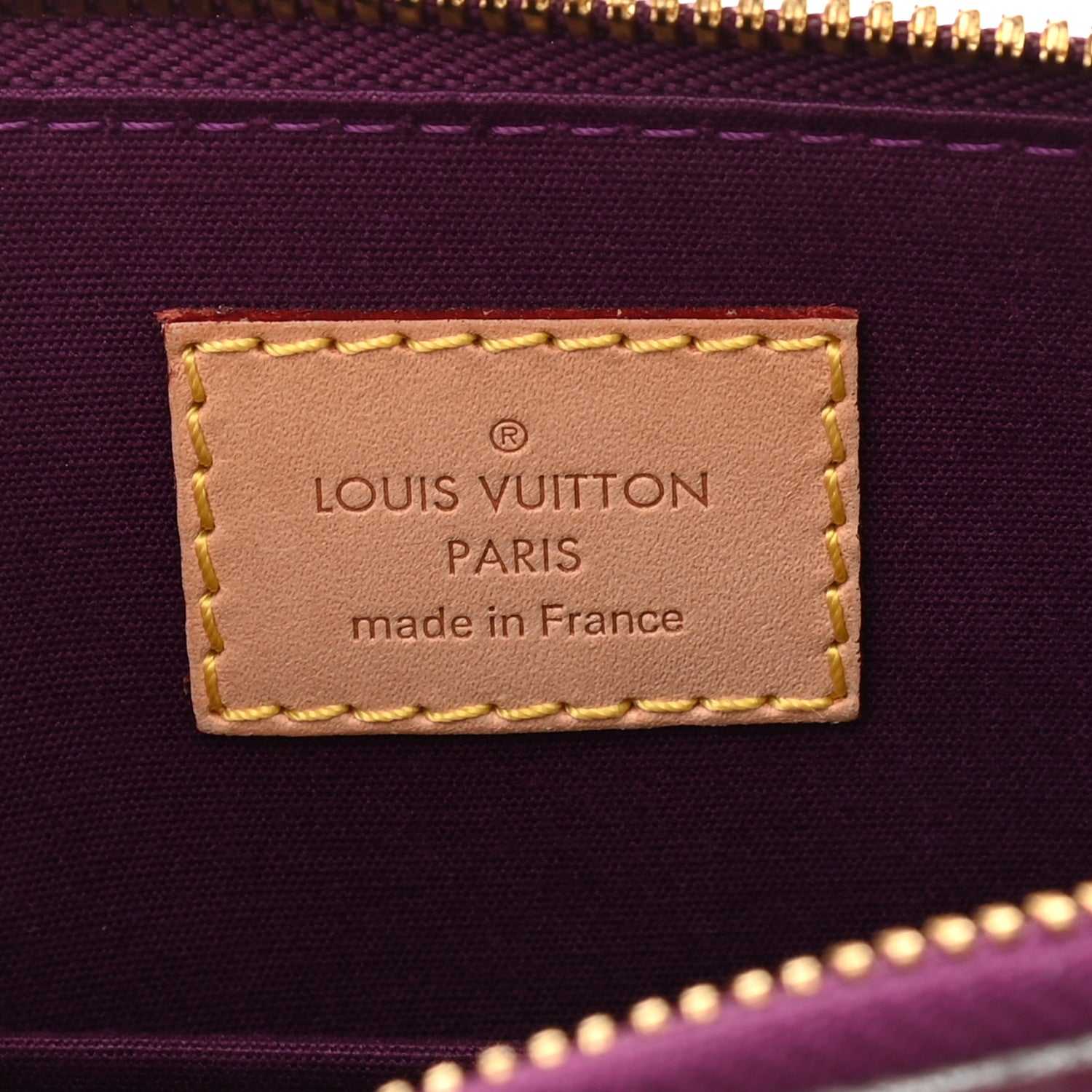 Louis Vuitton Vernis Alma BB Amethyste 6 of 8