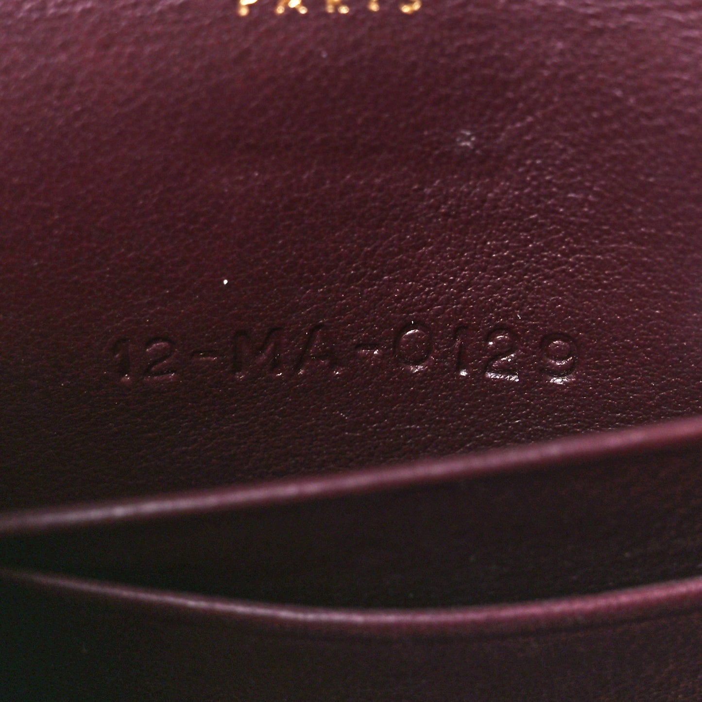 Oblique Saddle Belt Bag Bordeaux