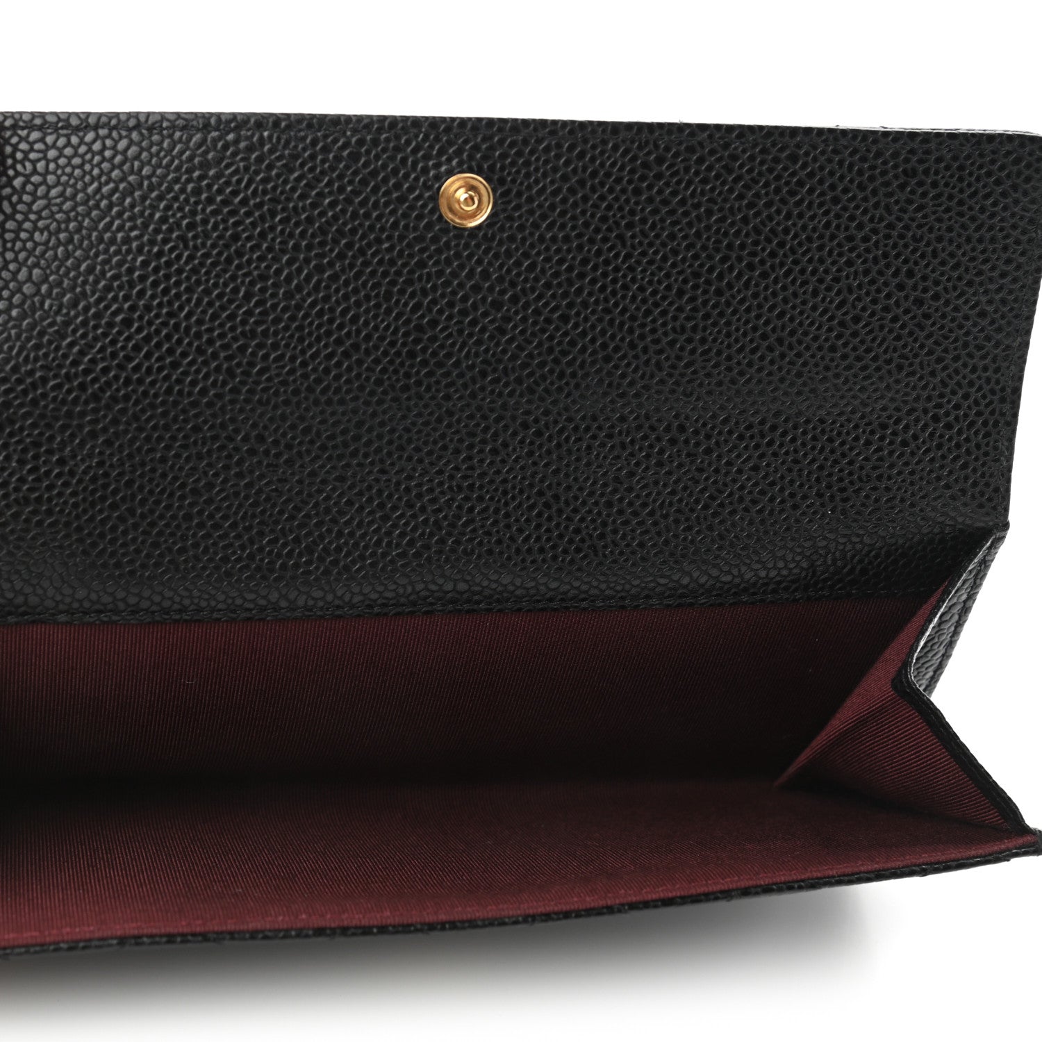 Chanel Caviar Quilted CC French Flap Wallet Black 7 of 9