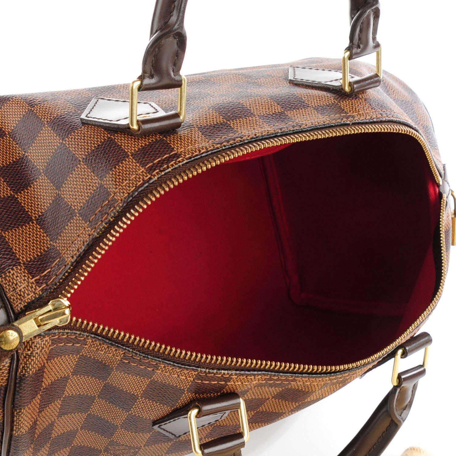 Louis Vuitton Damier Ebene Speedy 30 7 of 10