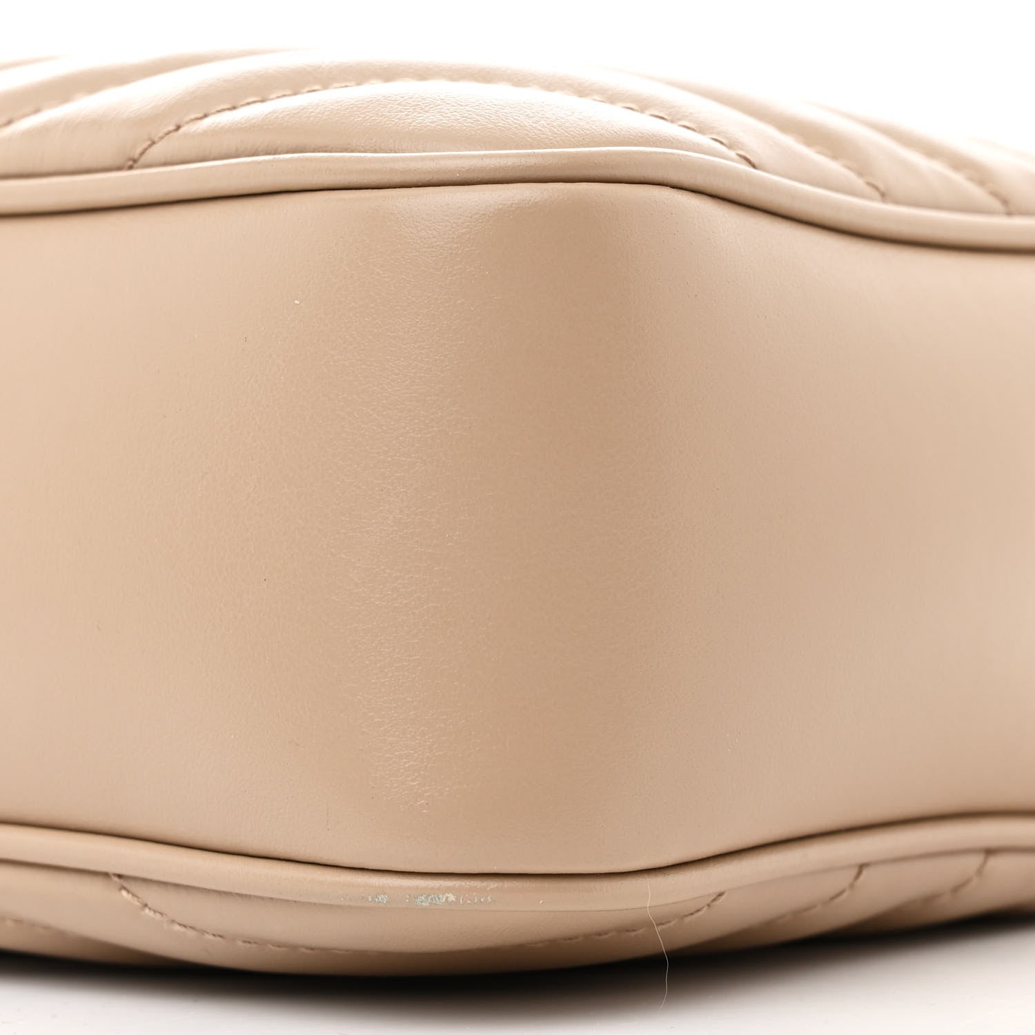 Saint Laurent Calfskin Matelasse Monogram Lou Camera Bag Nude Powder 10 of 11