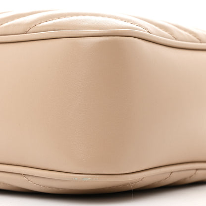 Saint Laurent Calfskin Matelasse Monogram Lou Camera Bag Nude Powder 10 of 11