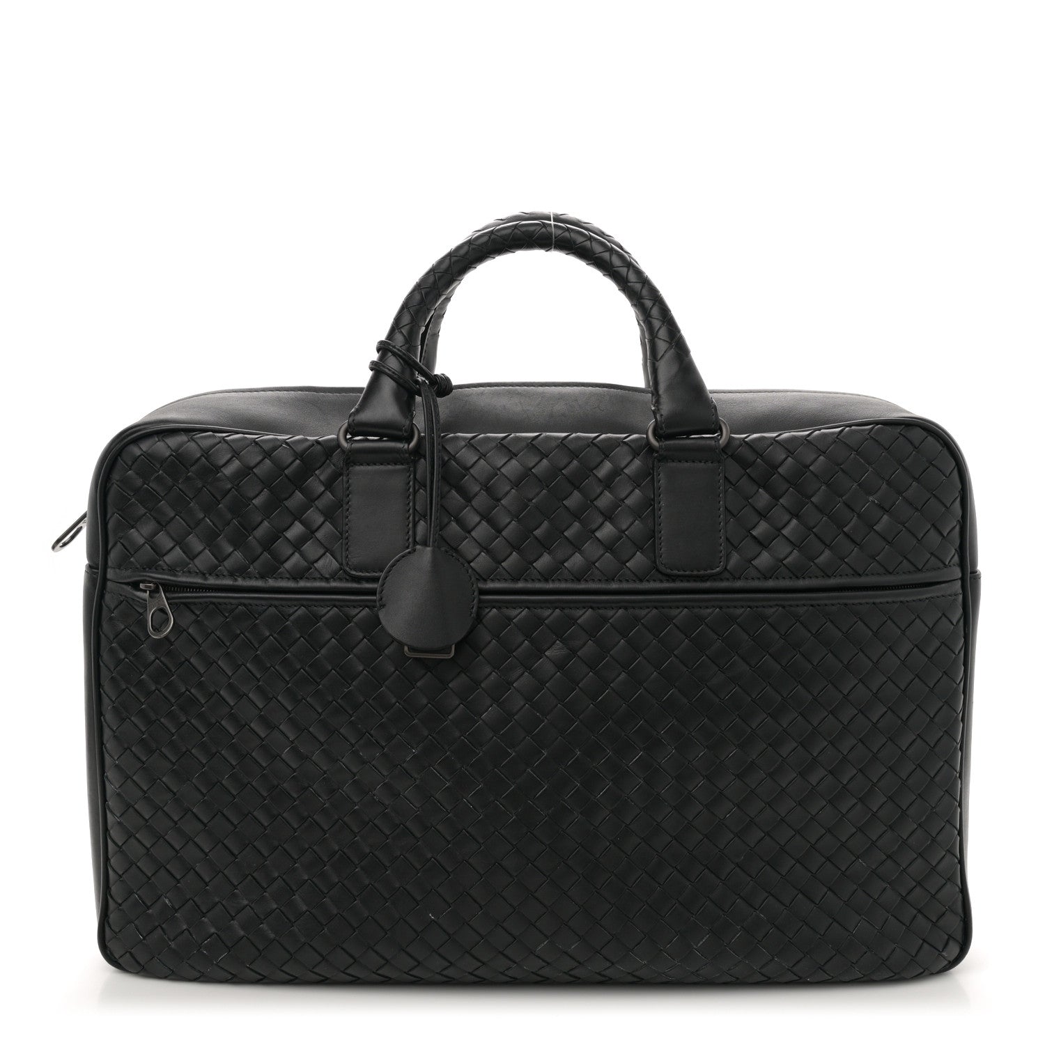 Bottega Veneta Nappa Intrecciato Briefcase Black 1 of 11