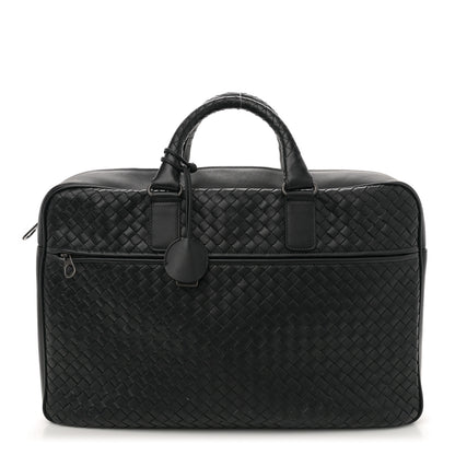 Bottega Veneta Nappa Intrecciato Briefcase Black 1 of 11