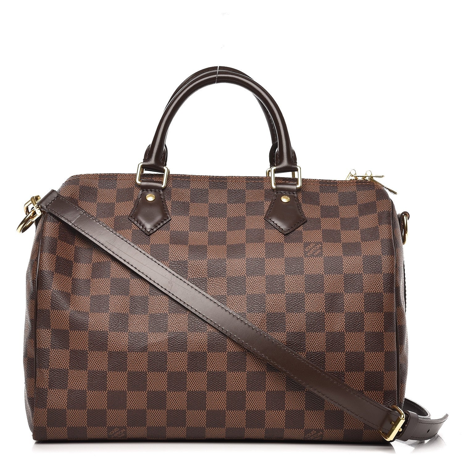 Louis Vuitton Damier Ebene Speedy Bandouliere 30 1 of 12