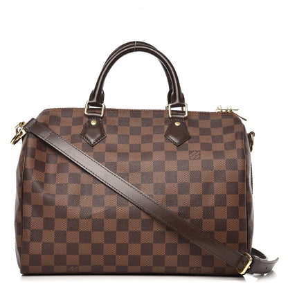 Louis Vuitton Damier Ebene Speedy Bandouliere 30 1 of 12