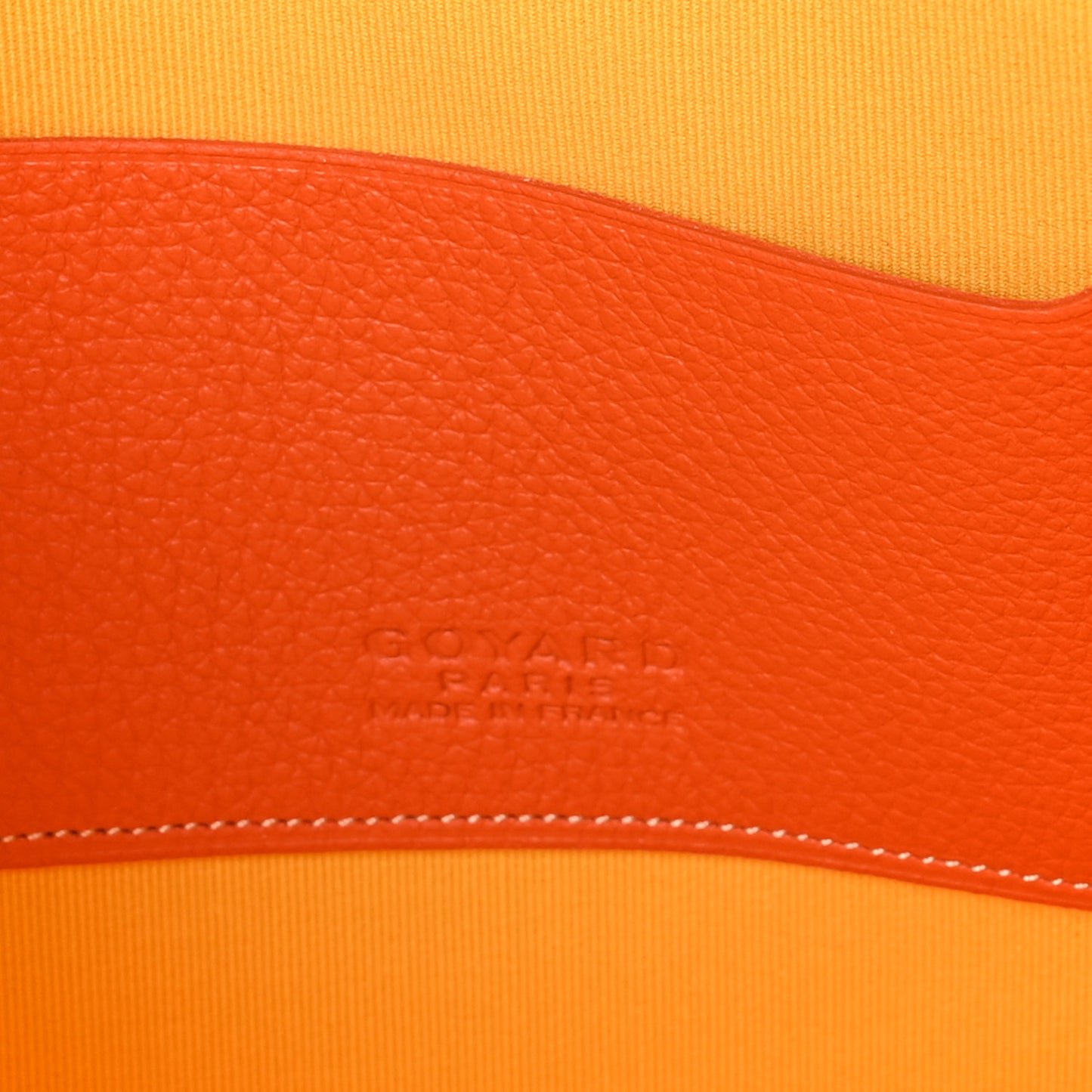 Goyardine Senat Pochette MM Orange