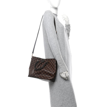 Louis Vuitton Damier Ebene Siena MM 2 of 11