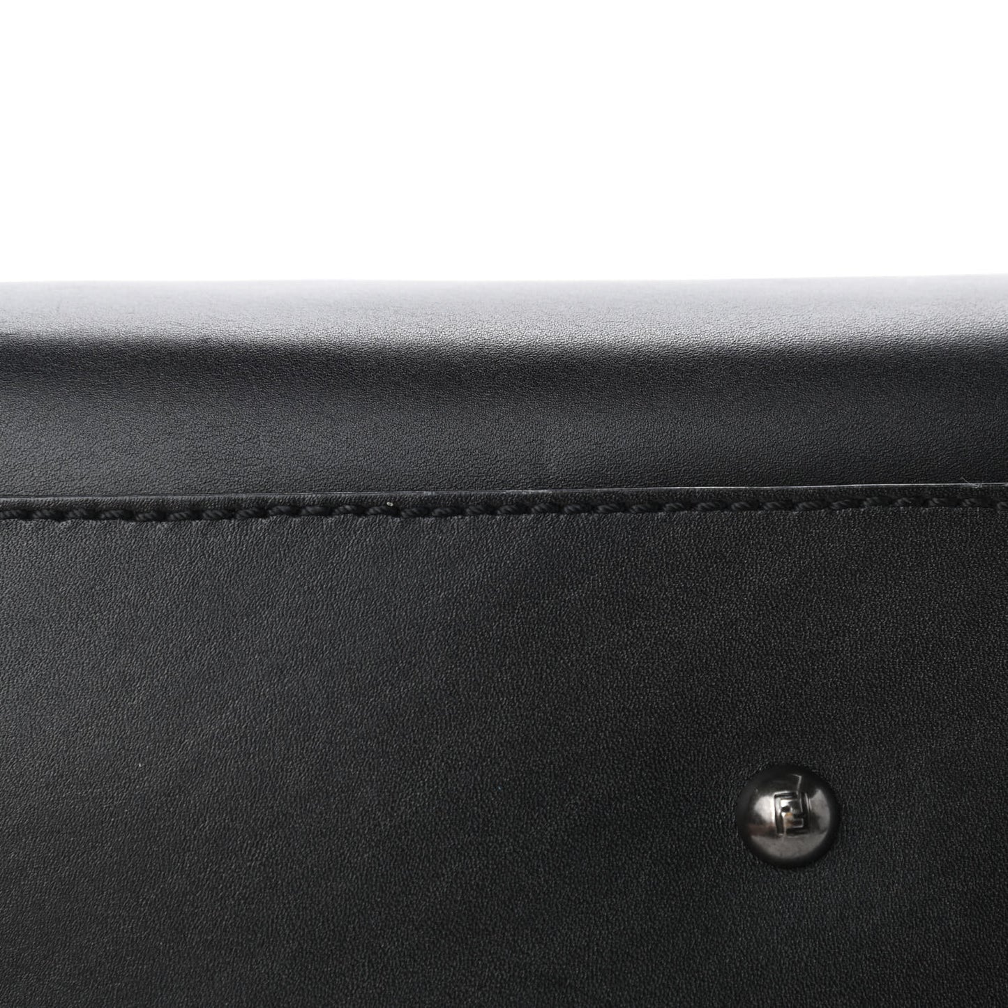 Calfskin Calf Hair Leopard Print Medium Peekaboo Iconic Satchel Black