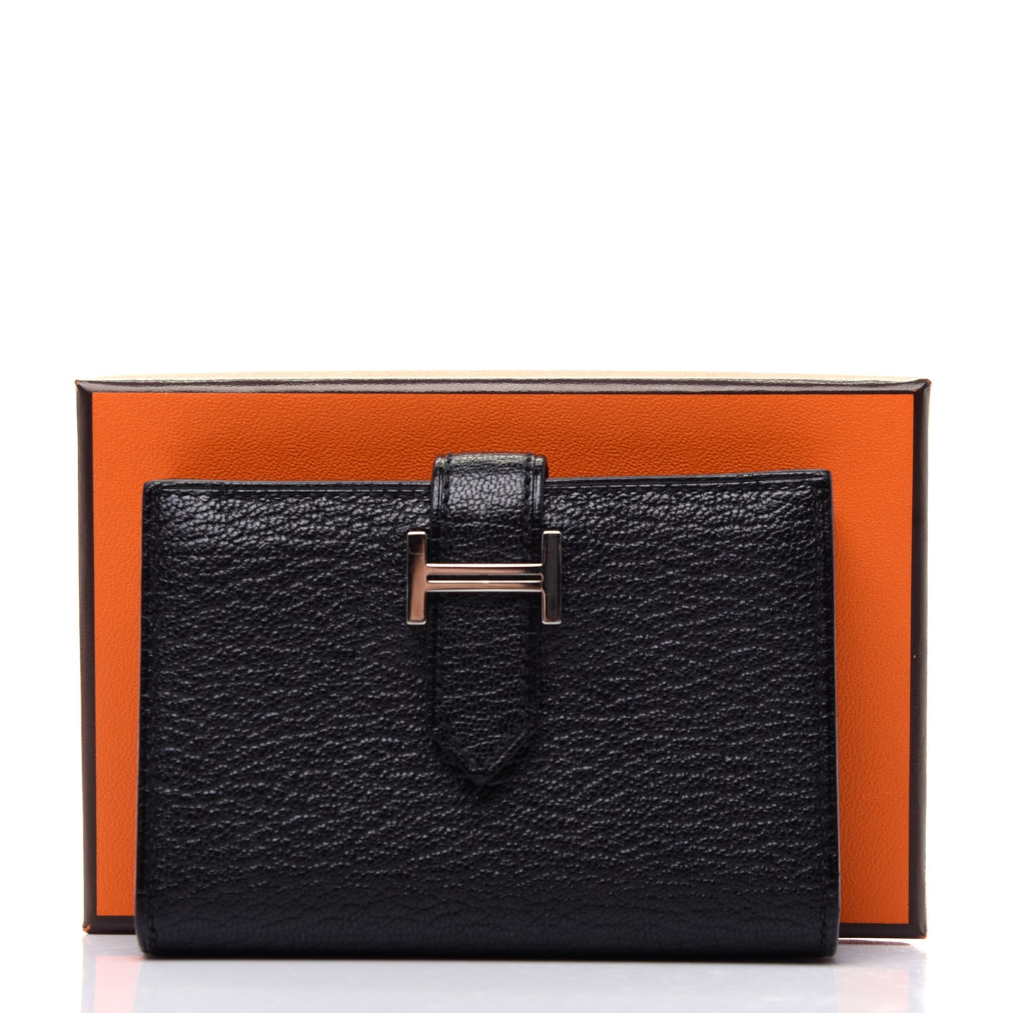 Chevre Mysore Bearn Card Holder Wallet Black