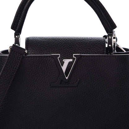 Louis Vuitton Taurillon Capucines BB Black 7 of 9