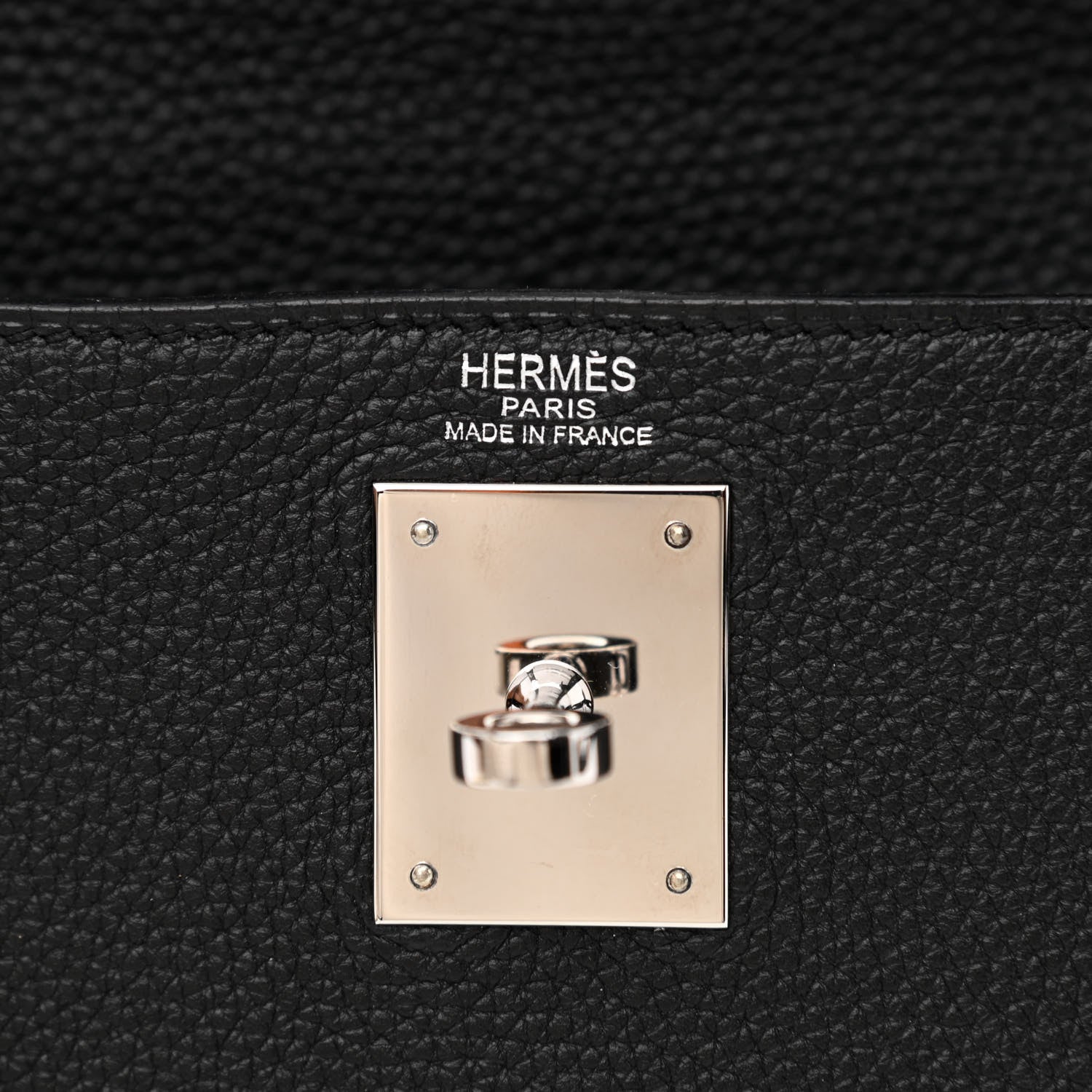 Hermes Togo Kelly Retourne 28 Black 6 of 12
