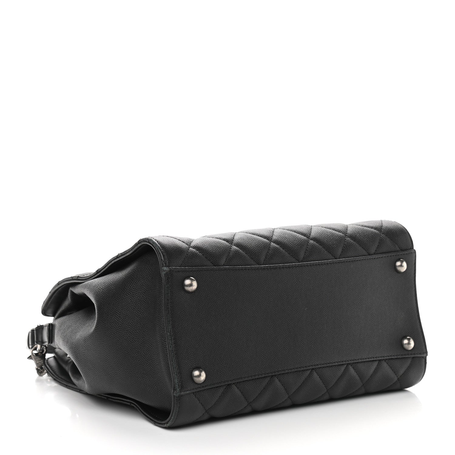 Chanel Caviar Quilted Medium CC Bucket Bag Black 4 of 10