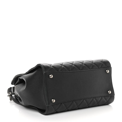 Chanel Caviar Quilted Medium CC Bucket Bag Black 4 of 10